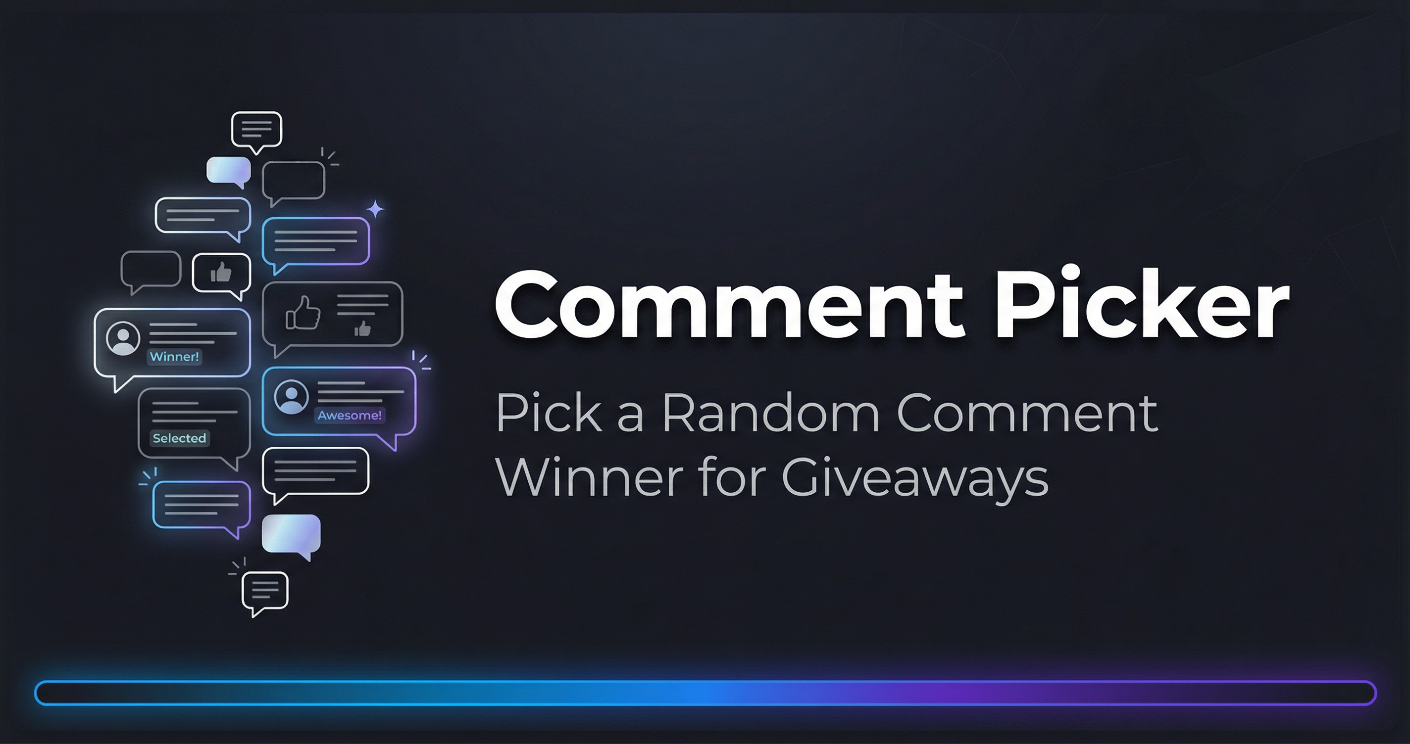 Random Coment Comment Picker – Free Random Comment Winner Picker for Giveaways